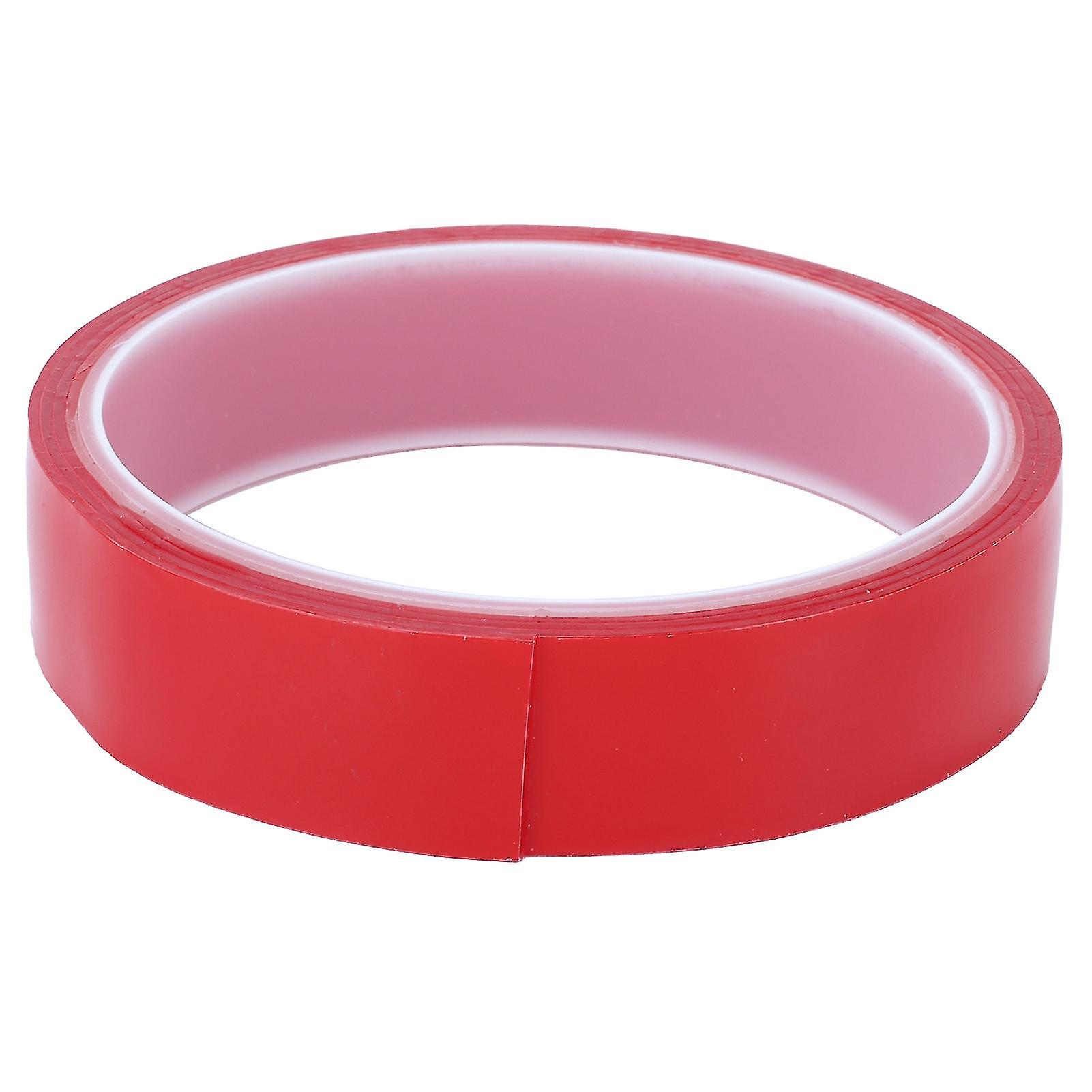 Double Sided Tape Nanometer Seamless for Wall Photo Poster Red2cm x 1m