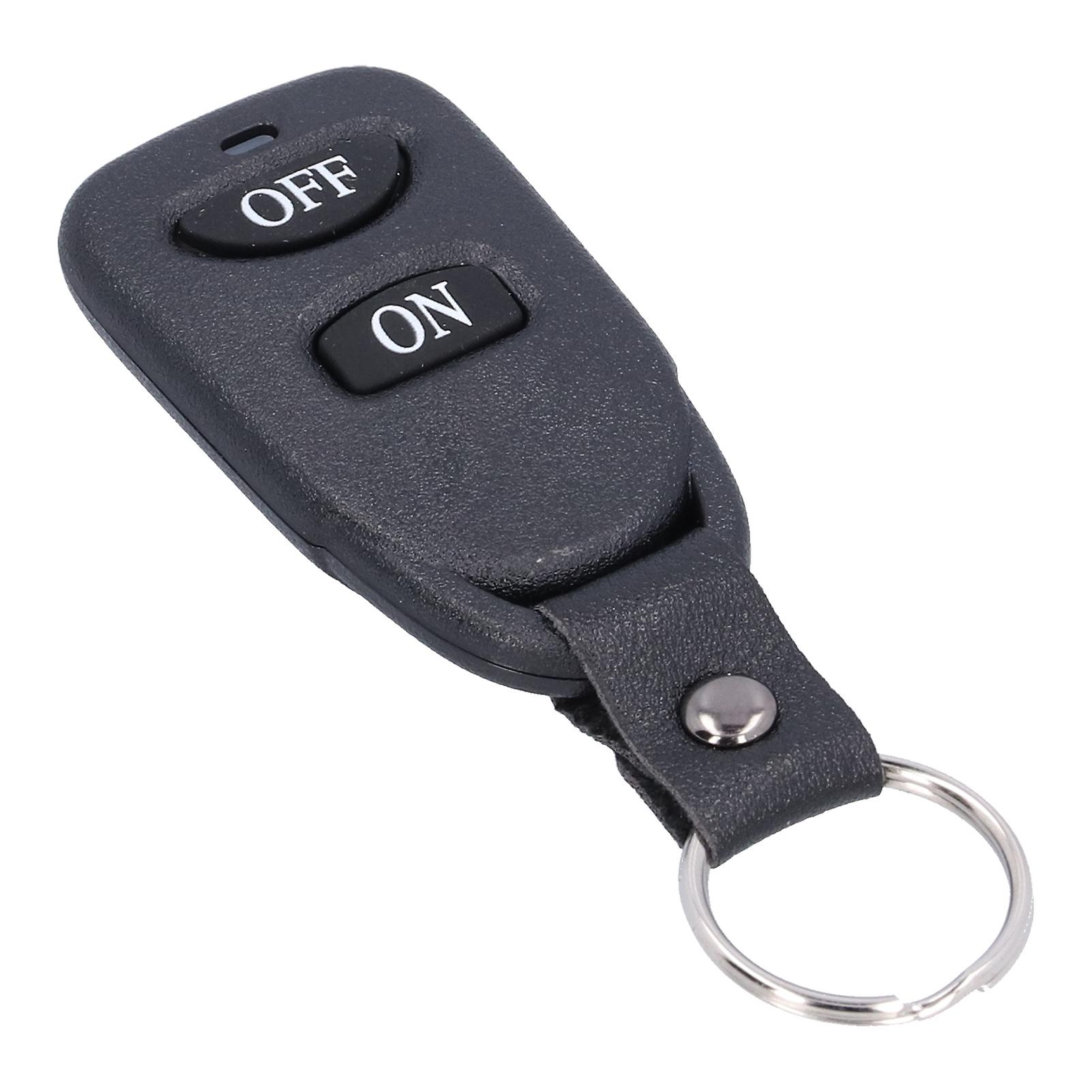 433MHz Wireless Remote Control with 2 Buttons and EV1527 Learning Codes for Garage Door Opener