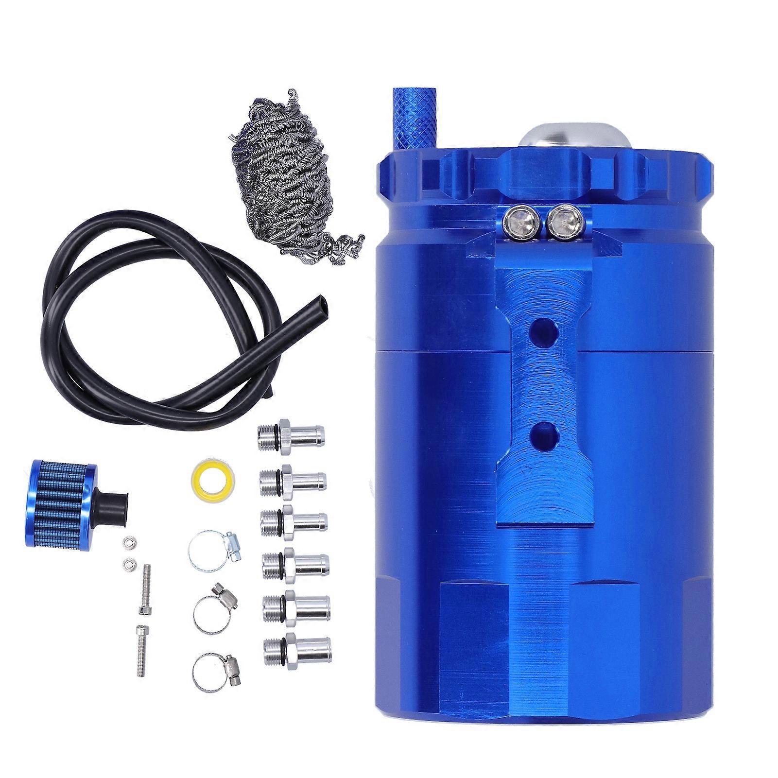 Kit di raccolta dell'olio da 350 ml per mantenere pulito il motore universale per la maggior parte delle auto e piccole parti di motocicletteBlu
