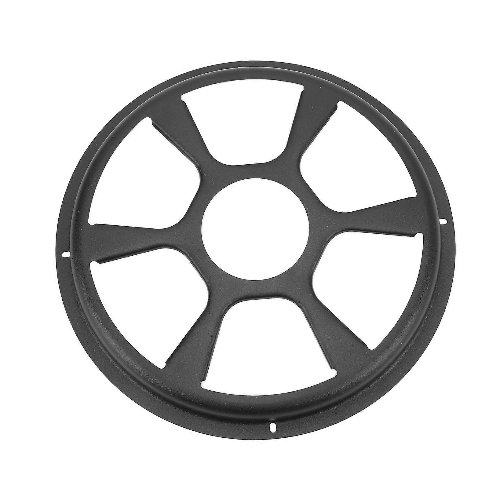 Speaker Cover Mesh Net Grille Circle Round Protective Black Dustproof Subwoofer Accessory