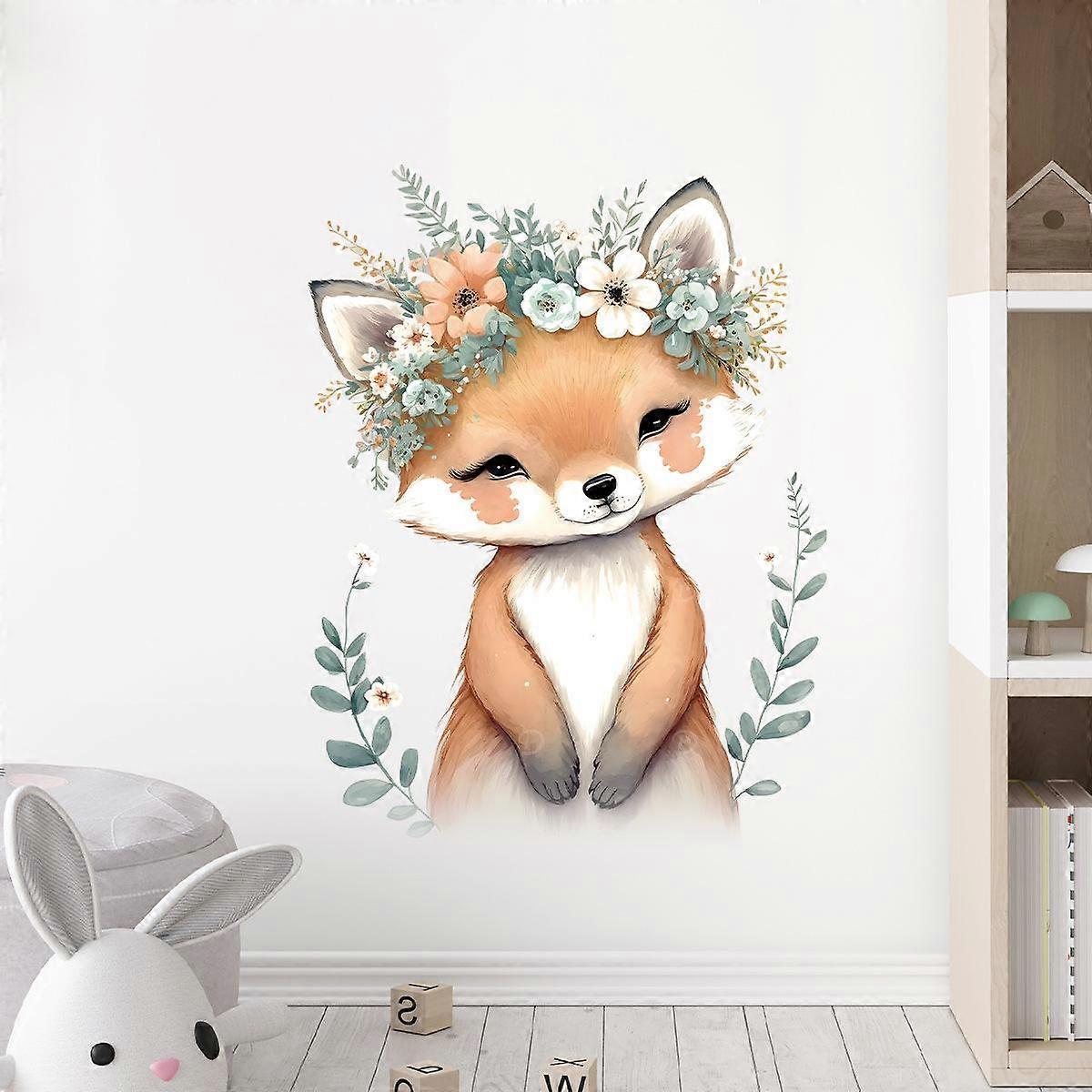 Dessin animé Animal Stickers Muraux Décoration Murale Pour Maternelle Salle  De Classe Pour Enfants, image size:1200x1200