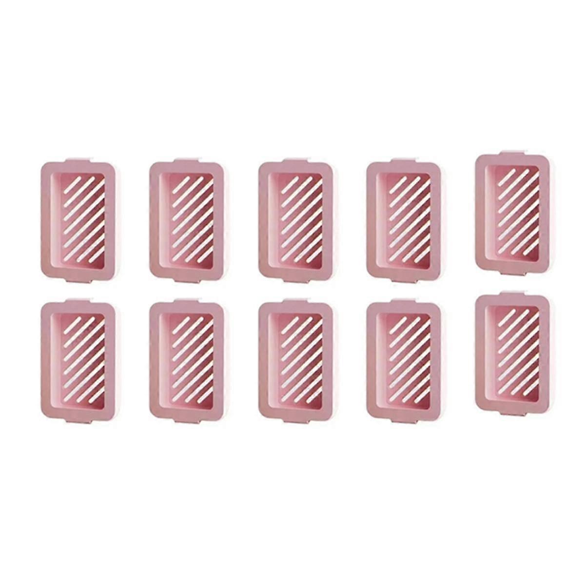 High Elastic Mesh Soap Bubble Box, Multifunctional Foaming Soap Box, Mesh Foaming Soap Box,Pink