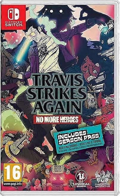 Travis Strikes Again No More Heroes (Nintendo Switch) - PAL - New & Sealed