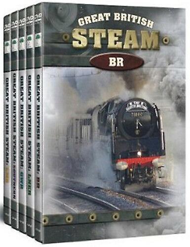 Great British Steam Collection DVD cert E 5 discos - Região 2