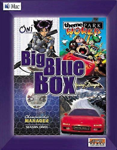 Big Blue Box of Mac Games Including Oni Theme Park World Champ Manager 0001 and Racing Days -  - PAL - New & Sealed