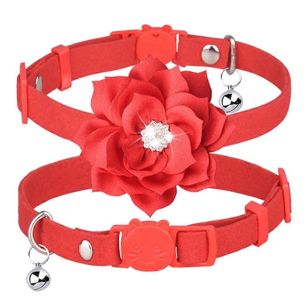 QQDD Patriotic dog collar decoration bowknot attachment flower is suitable for small and medium-sized
