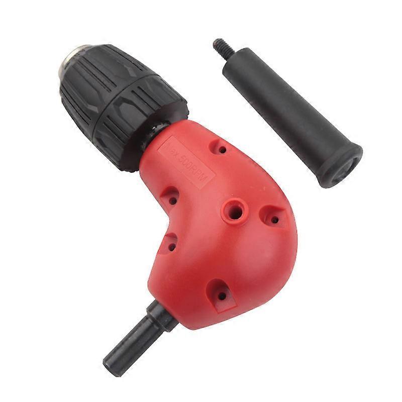 Right Angle Bend Extension Chuck Drill Adapter 90 Iron Drilling Tool YDW