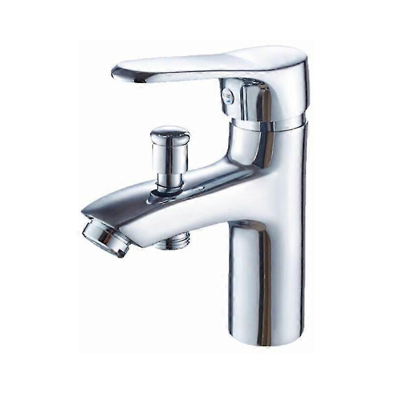 Shower Faucet Hot And Cold Dual-use Single Hole Faucet Alloy-XinHan