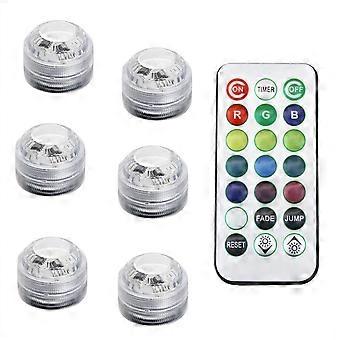 36-Pack Multi-Color Changing Underwater LED Submersible Candles – Tealights