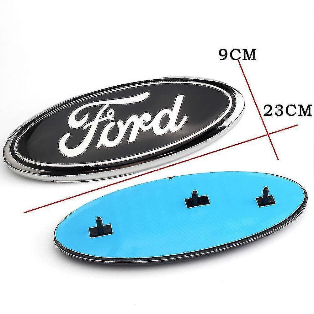 FORD BLACK LOGO Emblem 7 Inch Front Grill Tailgate Black 2003-2016 F150 F250 350 For Sale In - Foto 11