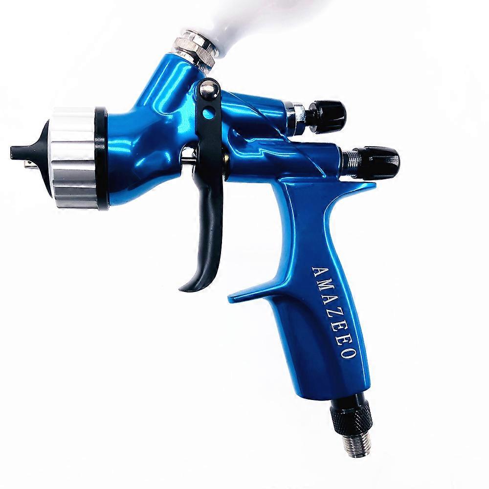 thumbnail image 2 of Sutu 5800 HVLP Pneumatic Spray Gun – 1.3mm Nozzle, 600ml Cup, Stainless Steel 2 of 3