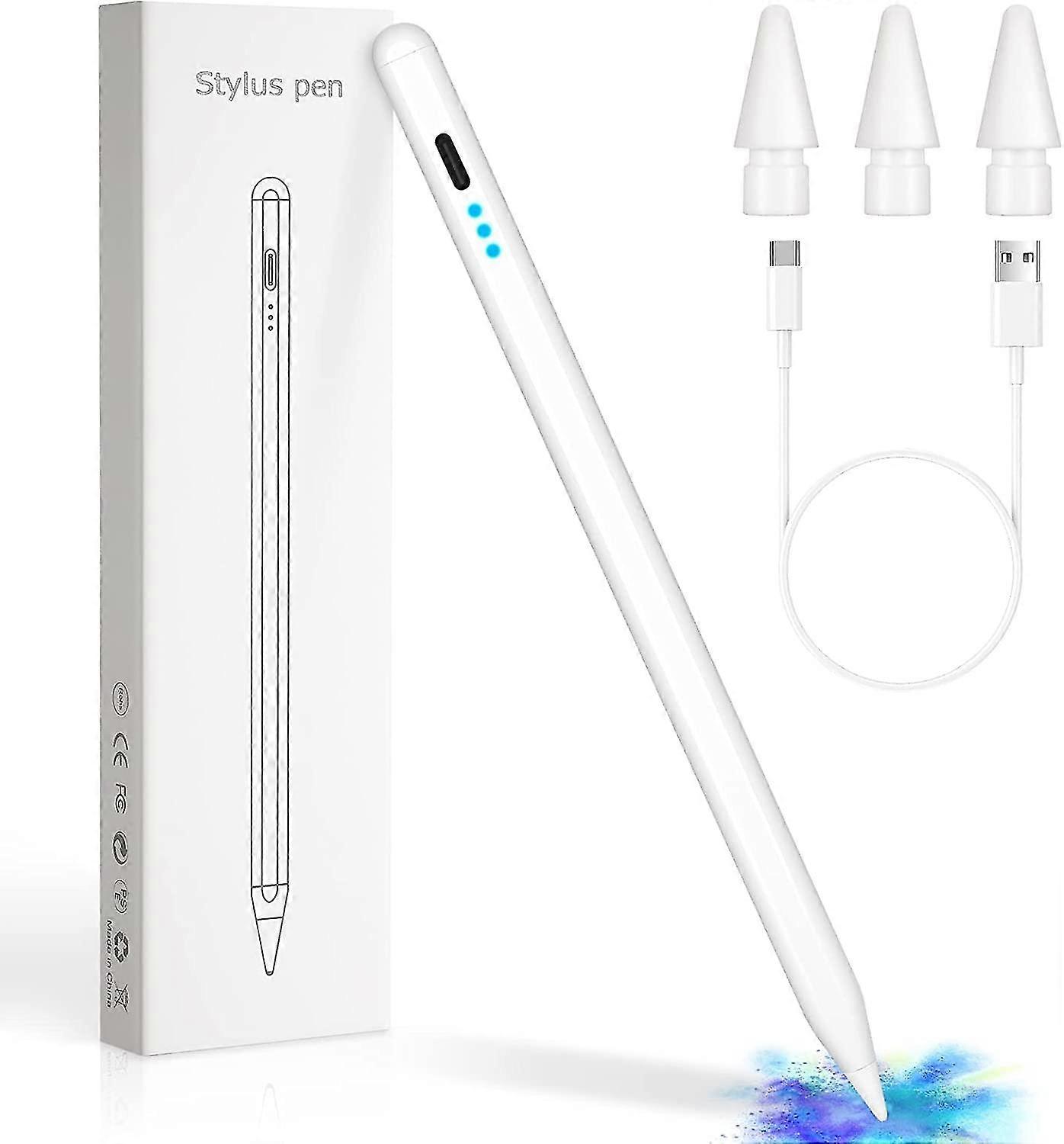 Stylus Pen For Ipad With Palm Rejection, Tilt, Magnetic Function, Apple Pencil No Lag