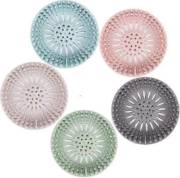 Stylish Hair Catcher for Sink Drains - Prevent Clogs, Easy to Clean, Compatible with Various Drain Types, Durable Silicone