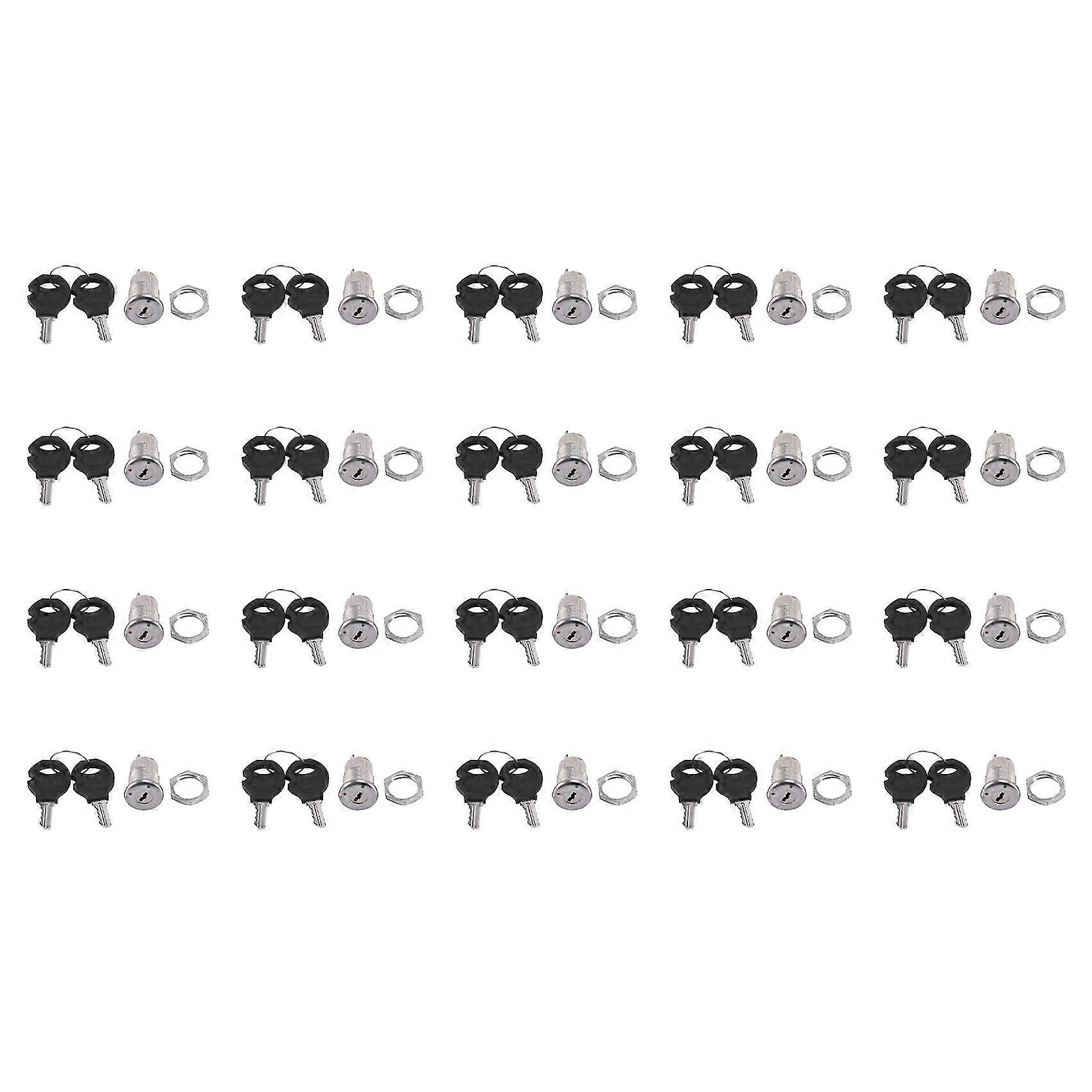 20x On Off Two Terminals Keyswitch Keylock Switch W Keys
