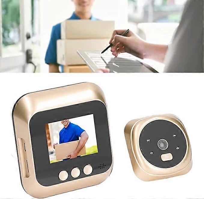 Smart Doorbell Digital Peephole Camera LCD Door Viewer