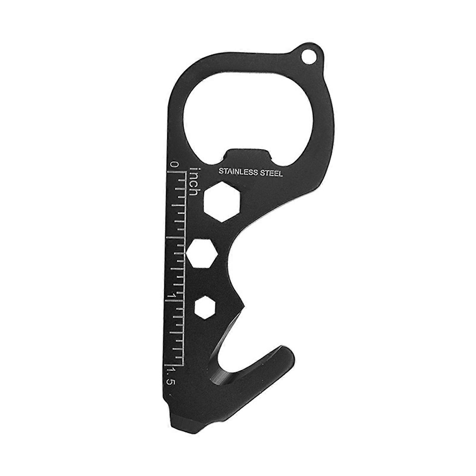 Kaesi Multi-purpose Tool Portable Bottle Opener Camping Gear High Strength Outdoor Tool Combination for Outdoor