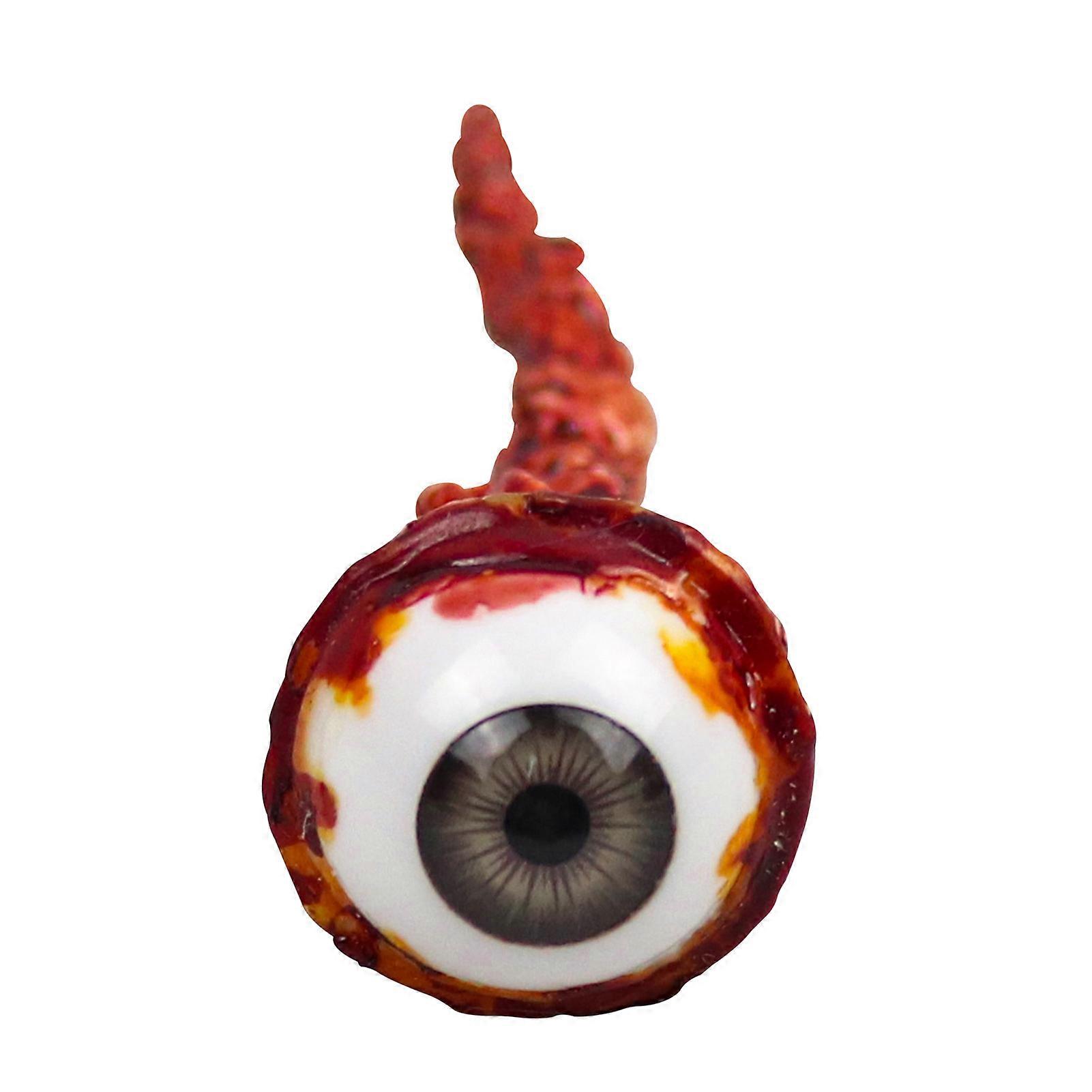 Halloween Ripped Out Eyeball Decoration Scary Fake Eye Balls with Hook Gothic Home Decor for Halloween Event Party