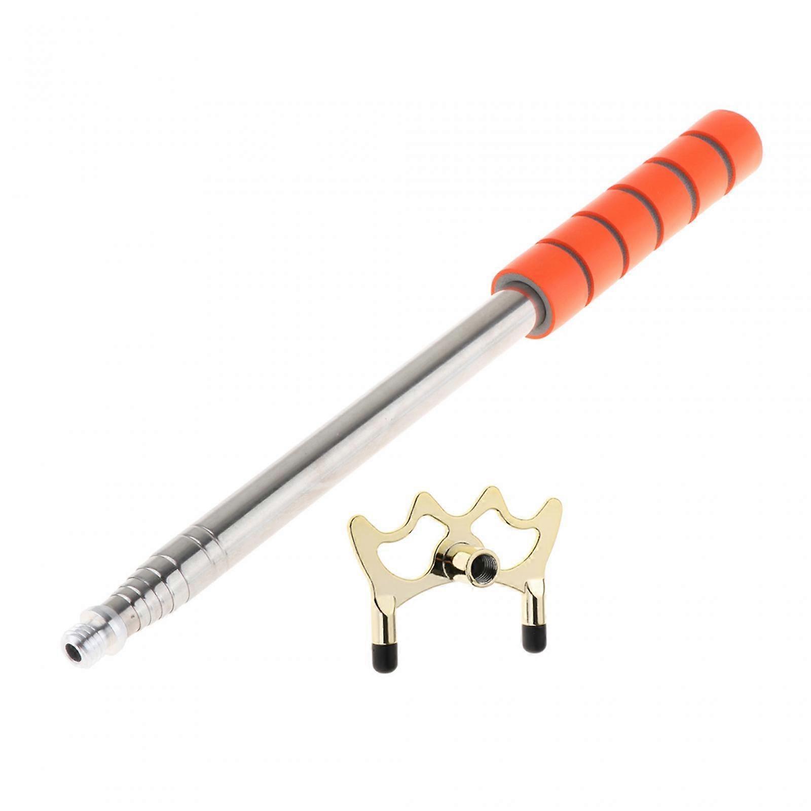 Retractable Billiards Cue Stick Bridge Billiards Cue Accessory for Beginners Low Head