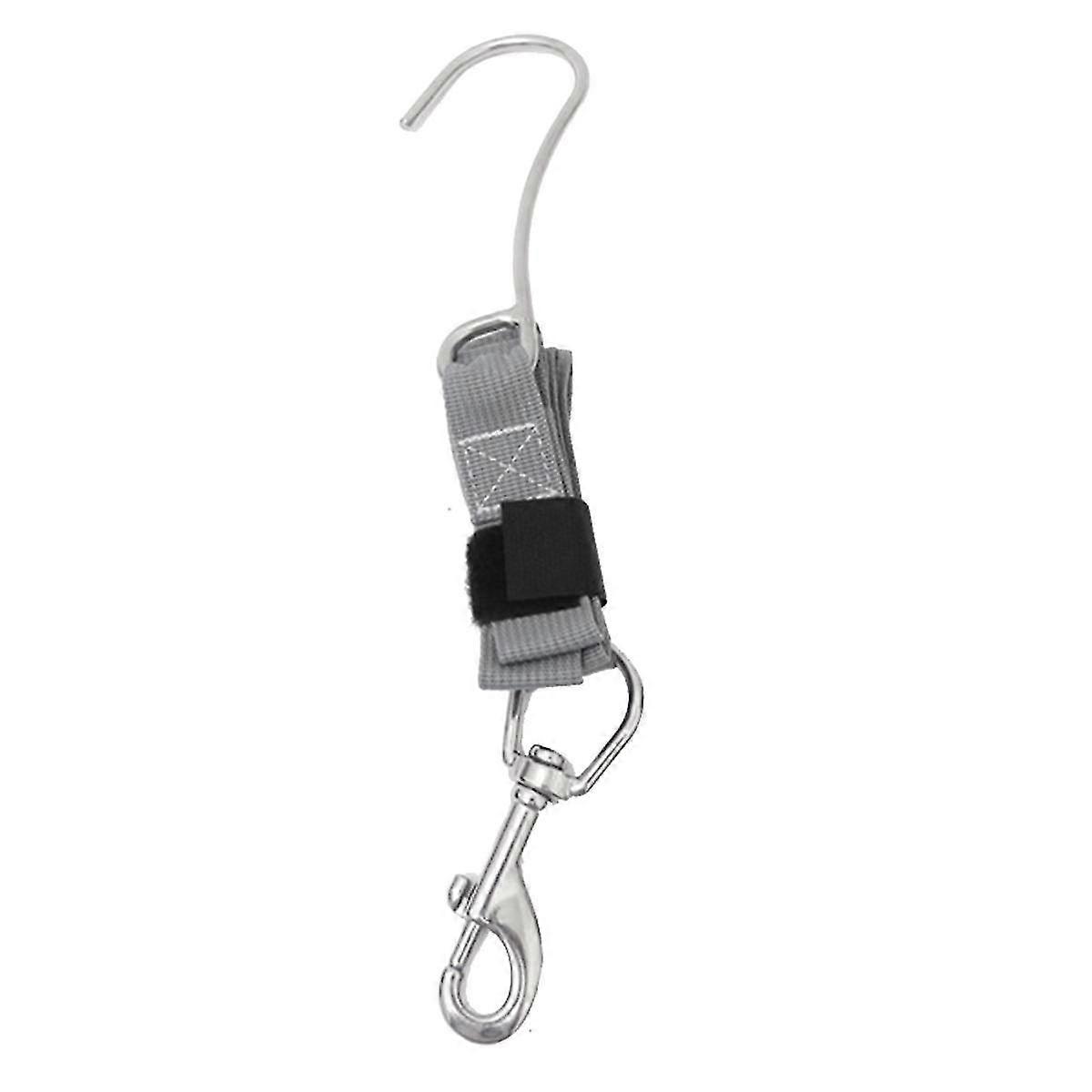 Diving Reef Drift Hook Single Hook For Underwater Photography Dive Safety Accessory Grey