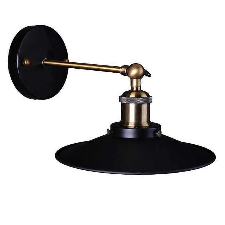 Wall Light with Metal Shade Retro for Cafe Bar