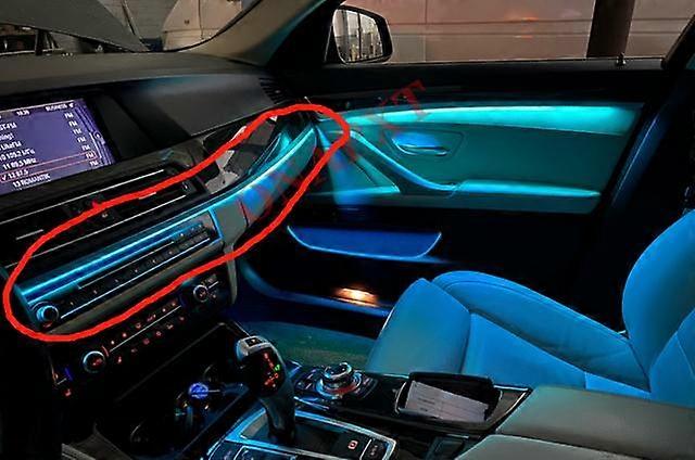 BMW 5シリーズ F10 F11 F18 2010-2018用 アンビエントライト インテリアドアパネル装飾トリムランプ LED雰囲気ライトアップグレードキット