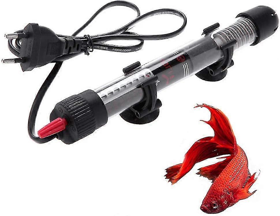 Θερμάστρα ενυδρείου, υποβρύχια θερμάστρα ενυδρείου 50w, μαύρο (50w)-CE