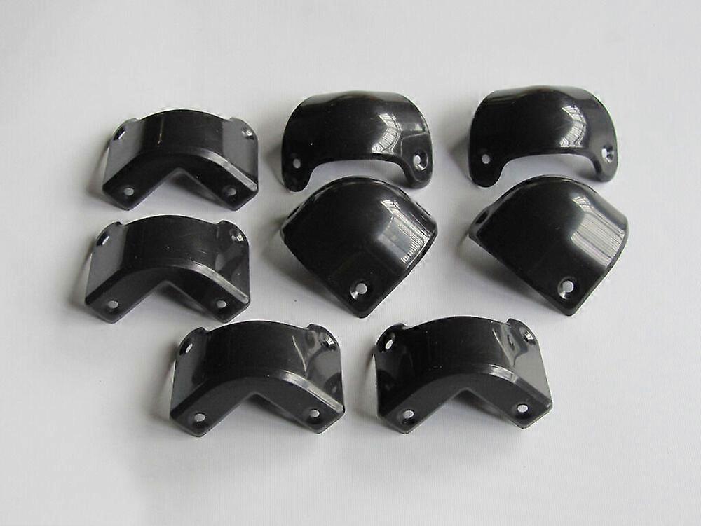 8Pcs Front + Rear Plastic Guitar AMP Amplifier Corner With Screws For Marshall