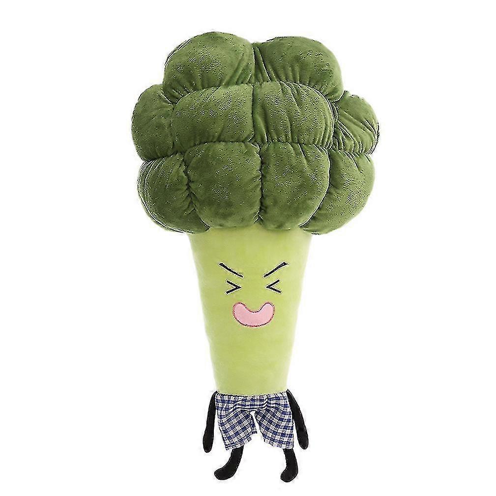 green broccoli soft doll cute plush toy creative figure