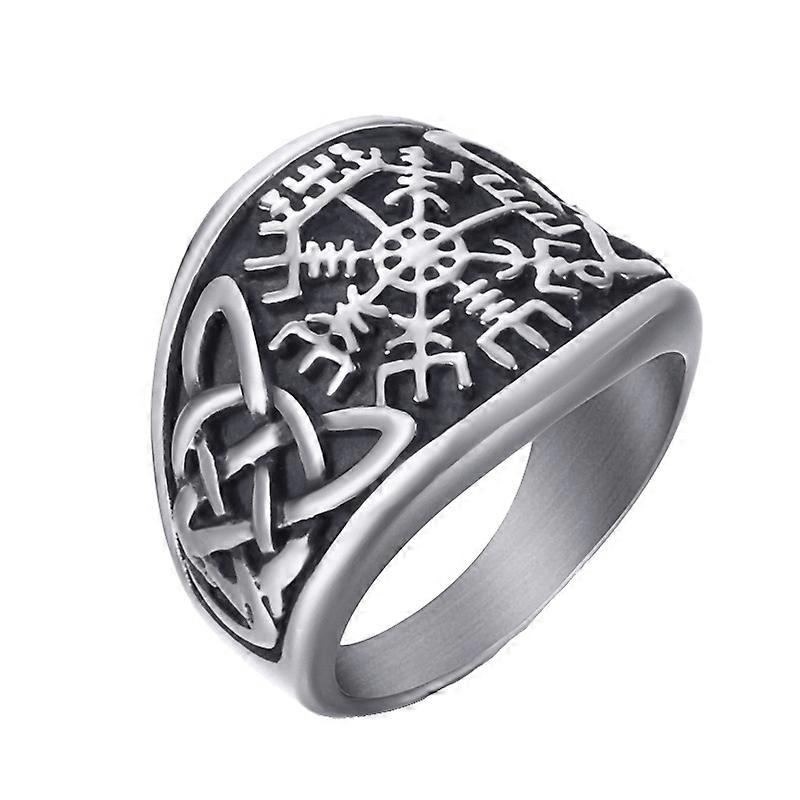 Mens Viking Compass Ring