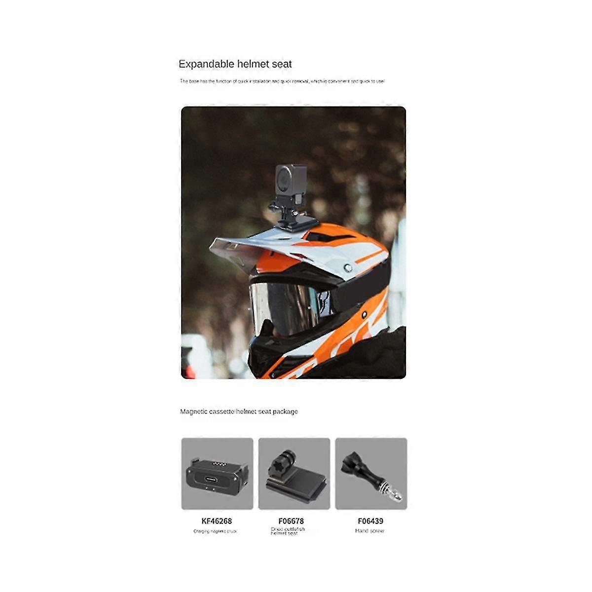 For Action2 Accessories Spirit Eye Camera Magnetic Folding Dual Interface Rechargeable Base, E