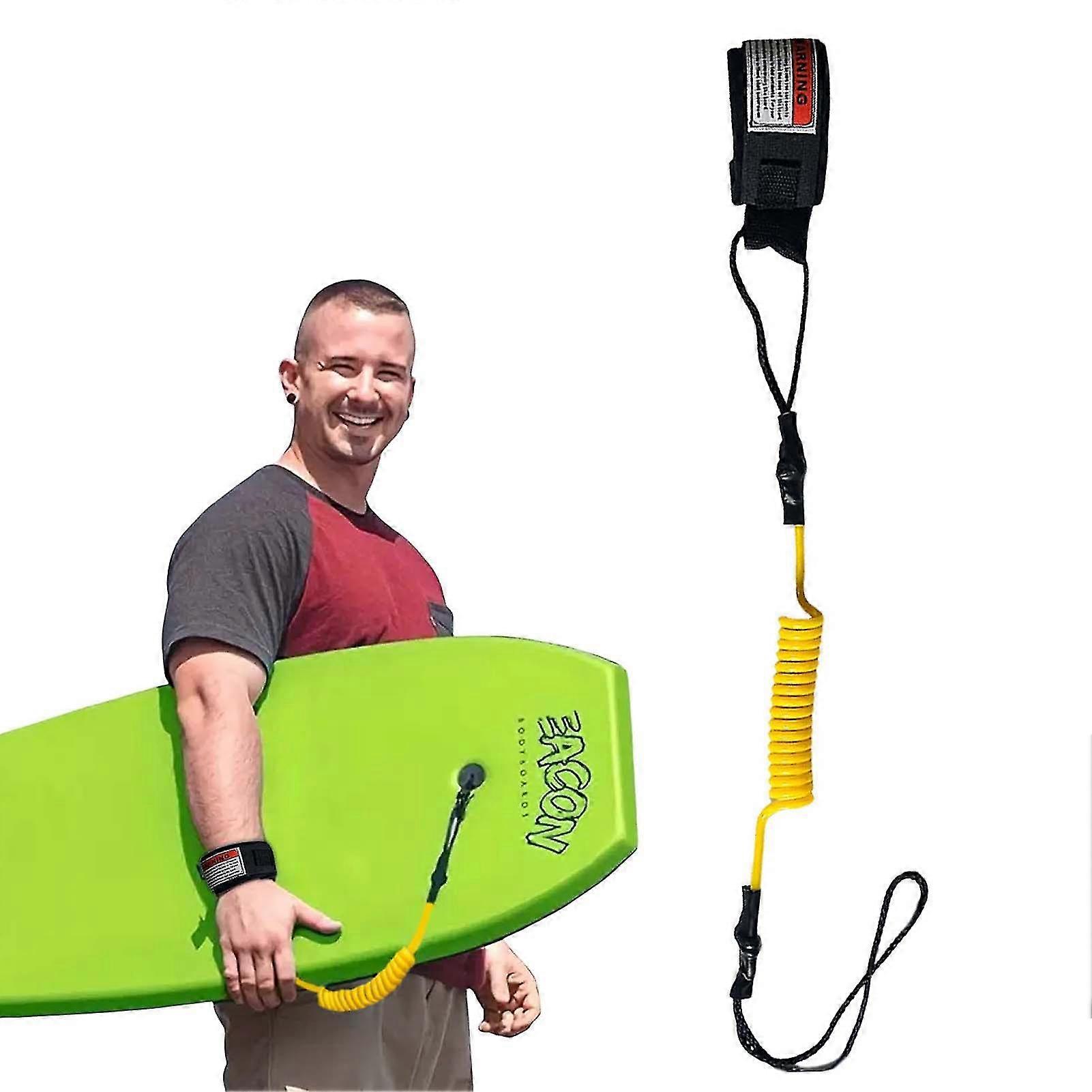 Safety Surf Board Leashes Easy Pull Tab Adjustable All-Round Leash Suitable for Training Exercise Xixi
