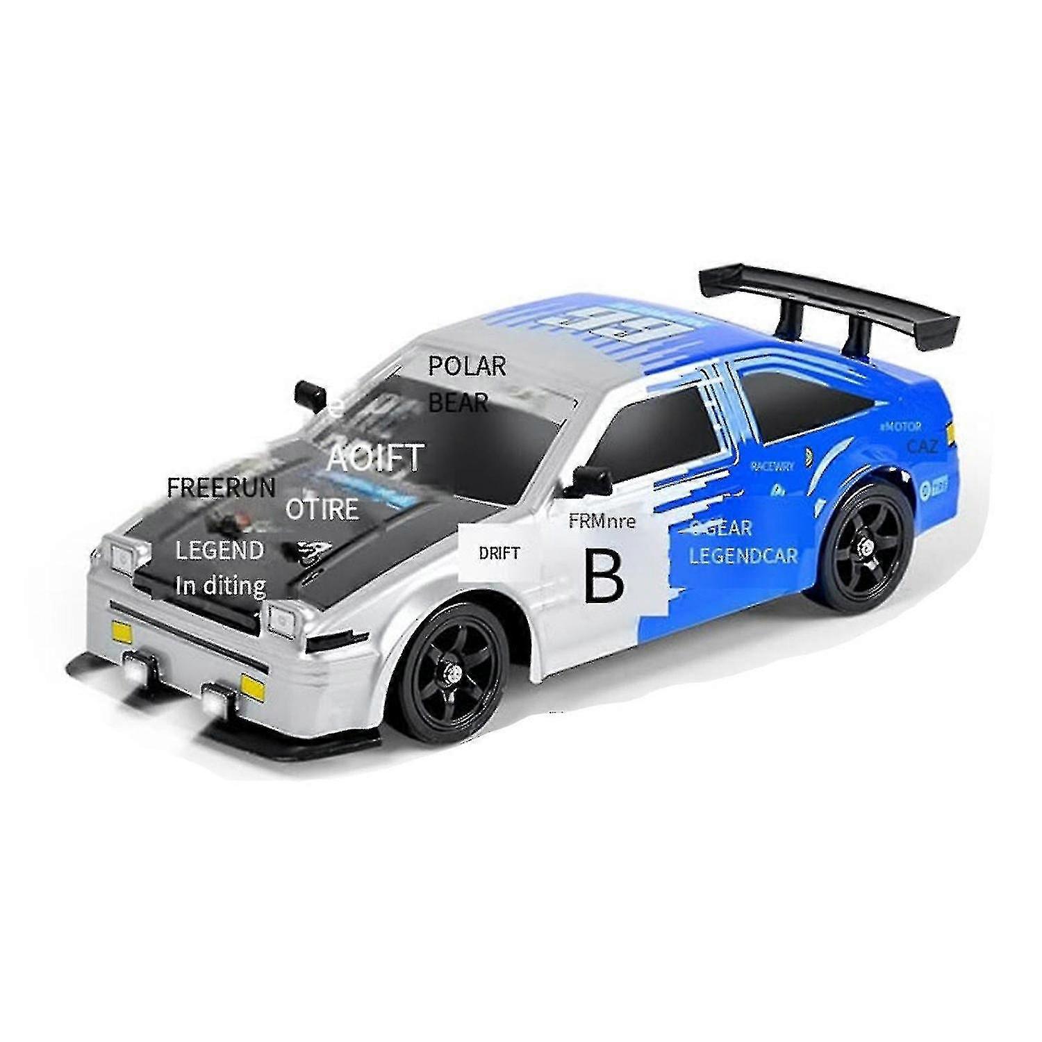 Remote Control Car Rc Drift Car 1:16 Scale 4wd 18km/h High Speed Model Vehicle 2.4ghz With Led Light