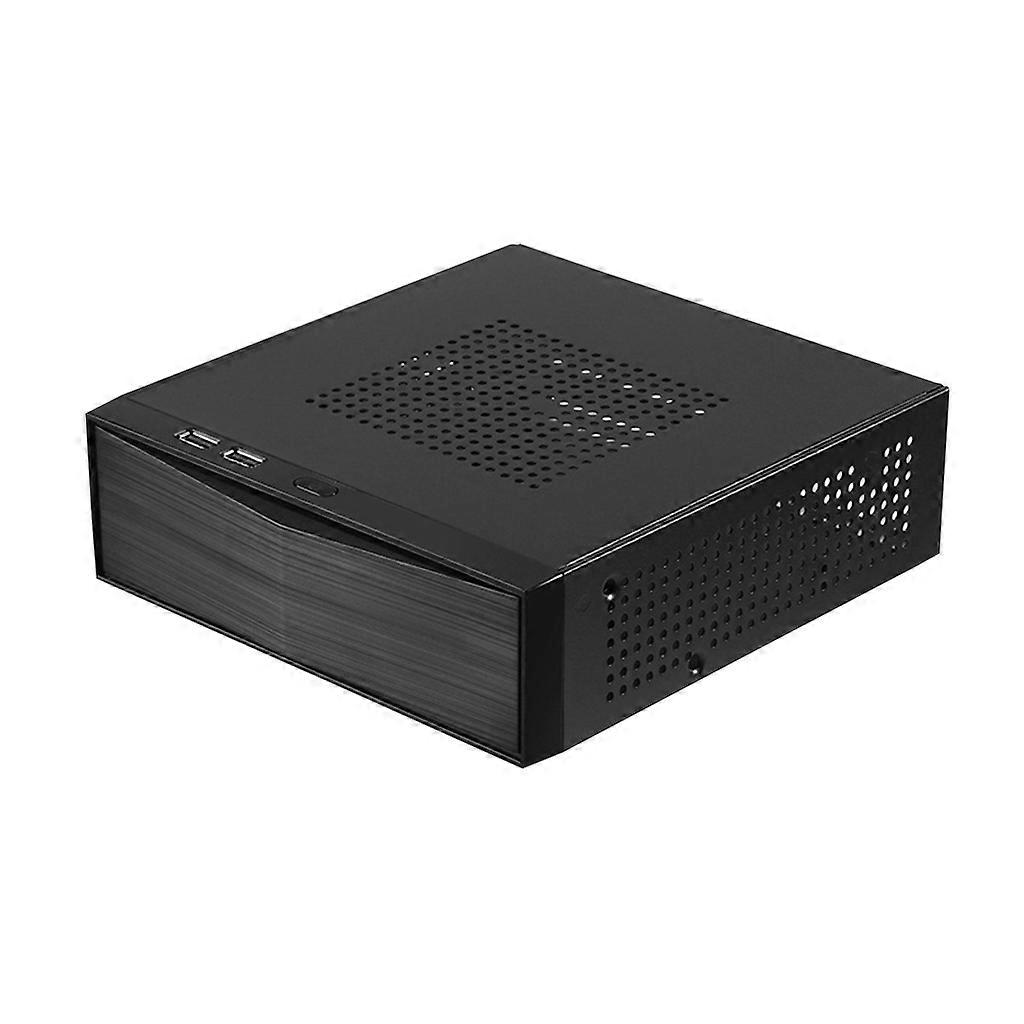 ITX gamer számítógép Case FH05 Mini asztali házhoz házimozi HTPC kicsi