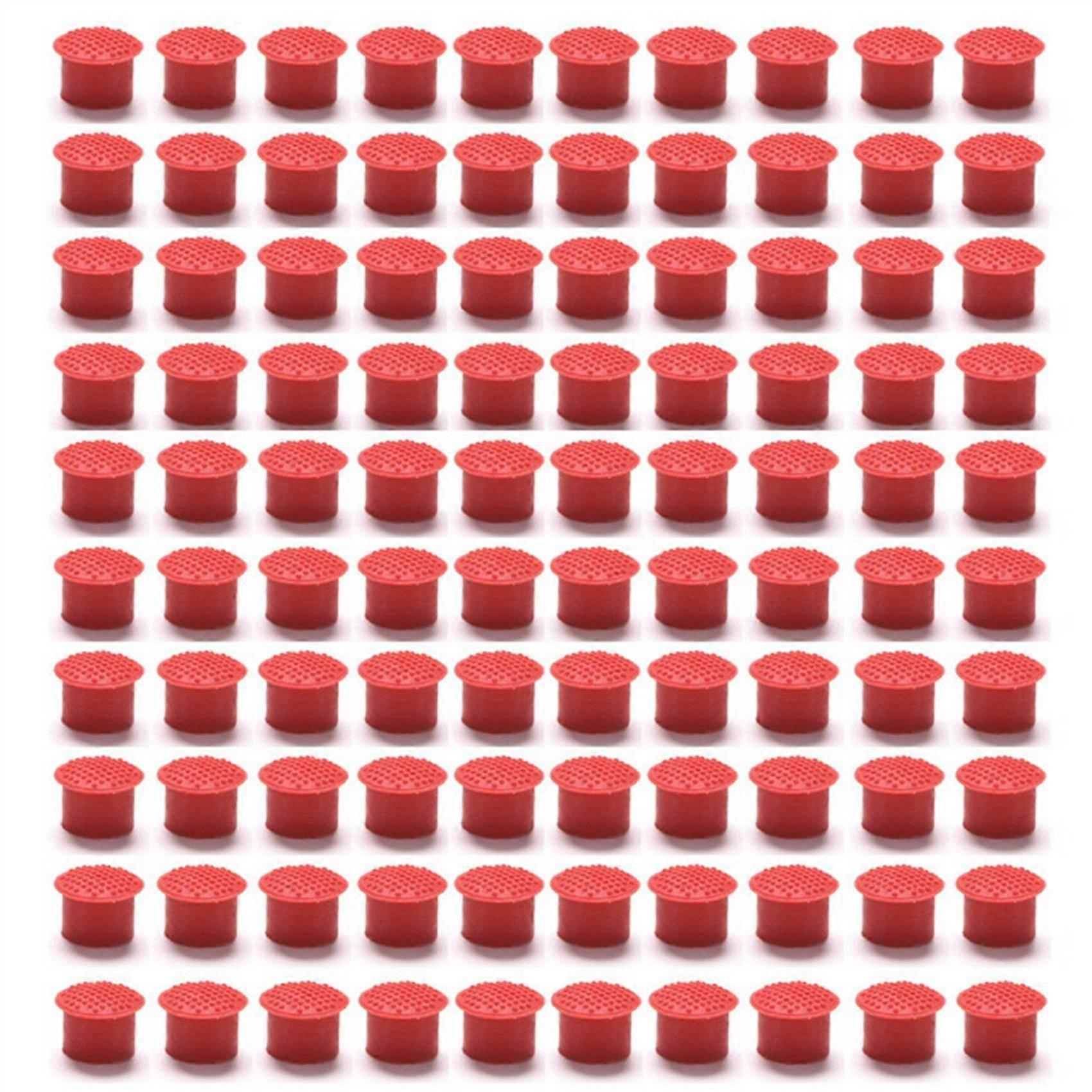 100pcs Laptop Nipple Rubber Mouse Pointer Cap For Ibm Thinkpad Little