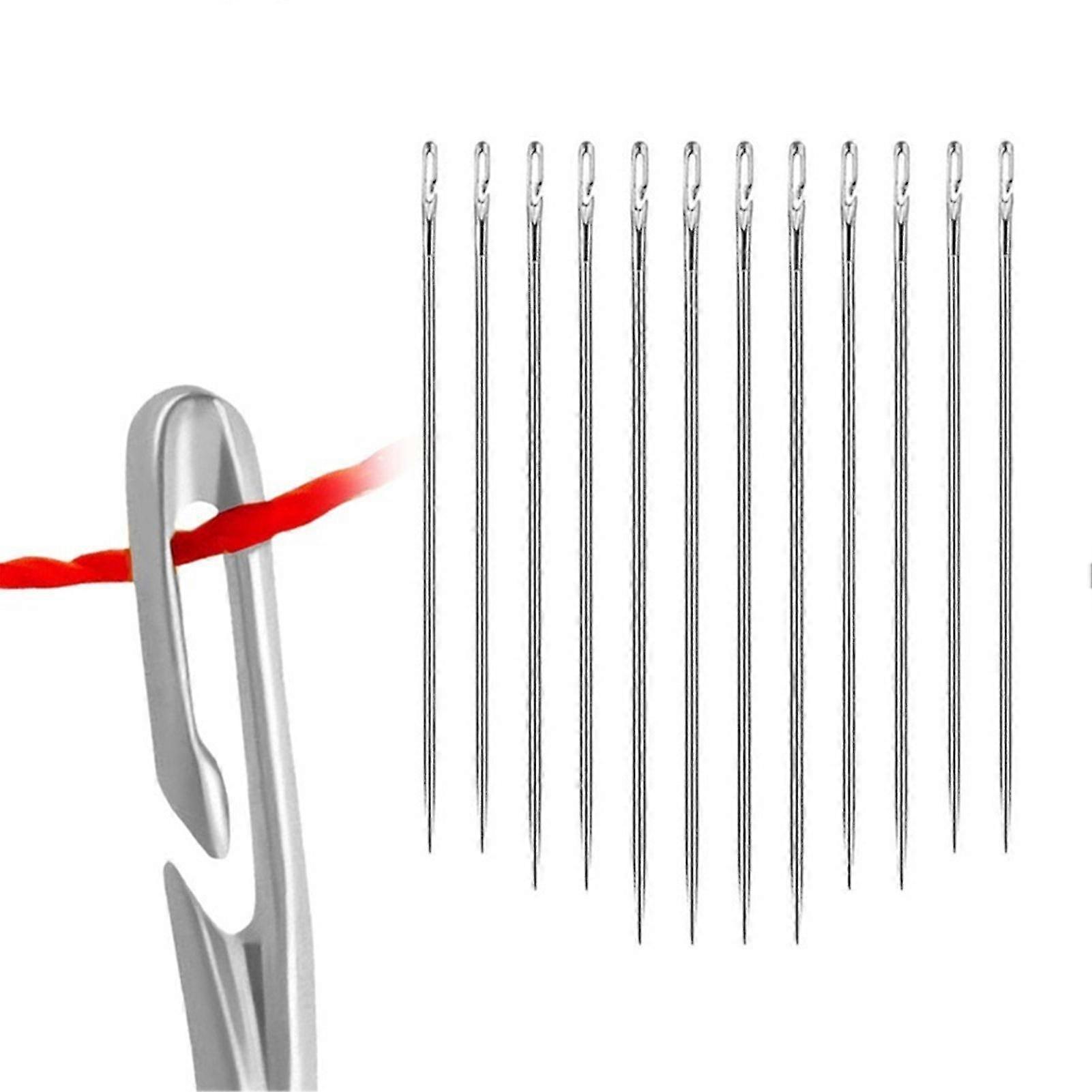 Selbsteinfädelnde Nadeln Blindnadeln Handnähnadeln Selbsteinfädelnde Sticknadel Nähnadel