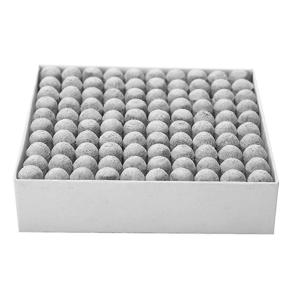 100Pcs Durable Plastic Billiard Replacement Pool Cue Tips Lot Accessory(11MM)