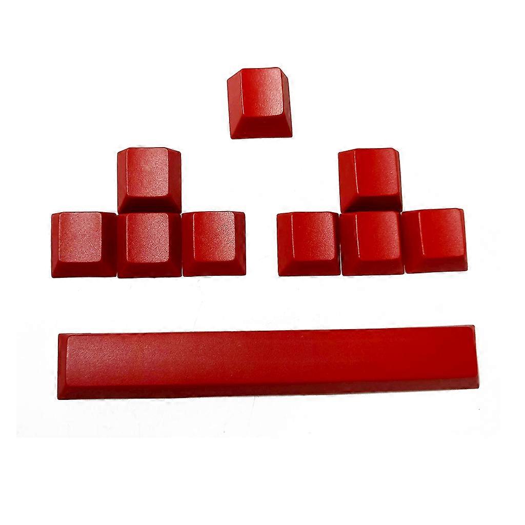 Red PBT 10 Keys Mechanical Keyboard Keycap for Keyboard Keycap Replacement