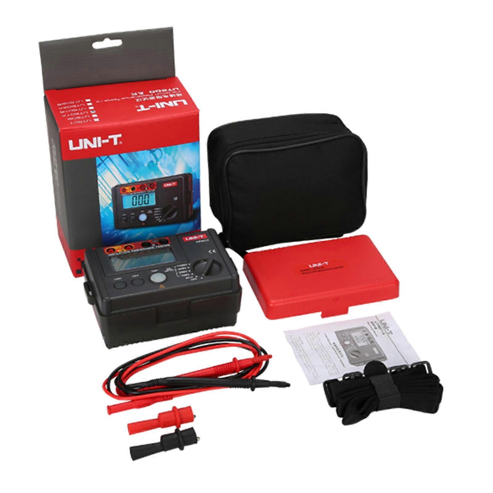 Digital Insulation Resistance Tester Megohmmeter Meter with Large LCD Display