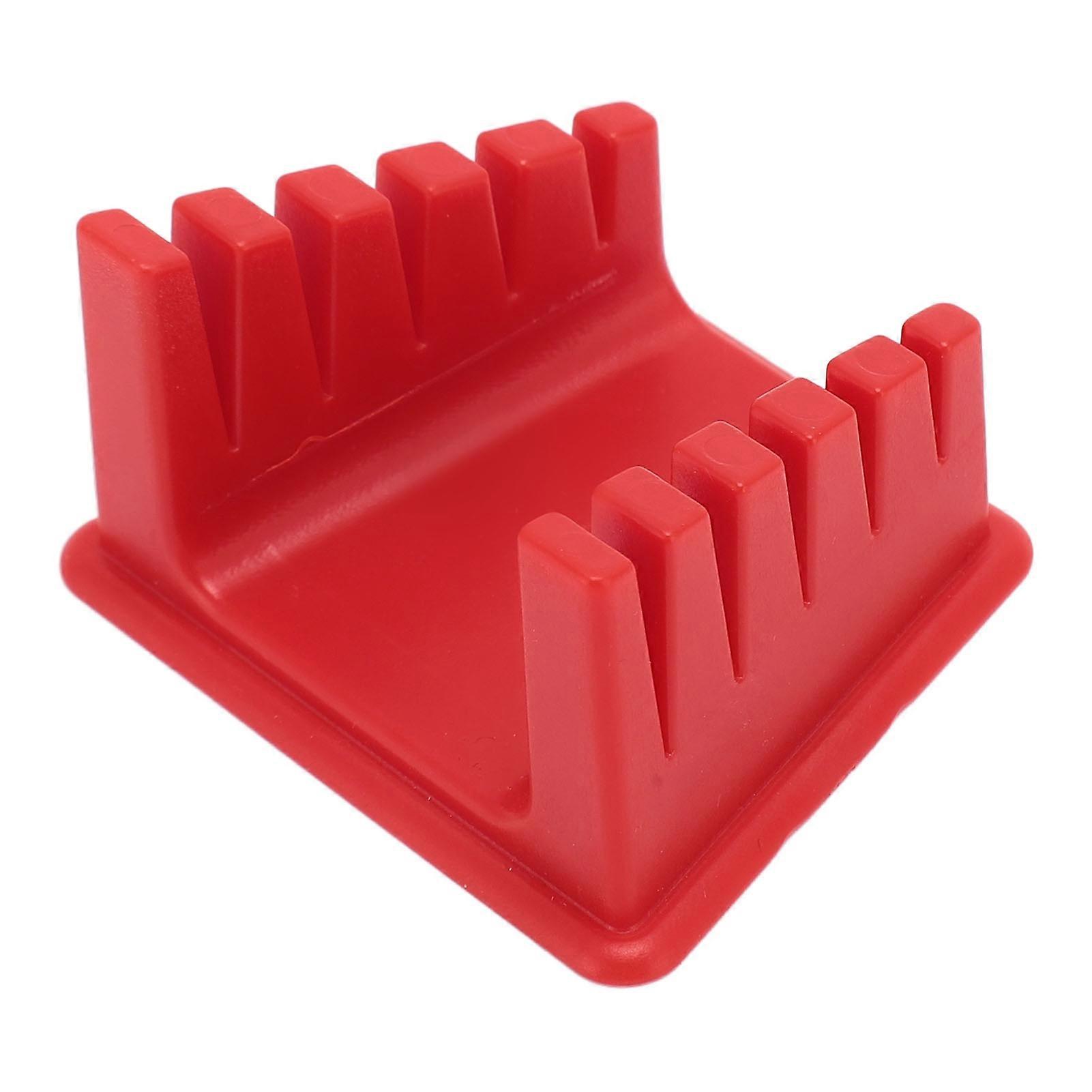 Soldering and Welding Station Clamp Holder, ABS Thick and Thin Cable Fixing Clip for 3D Printer, Red