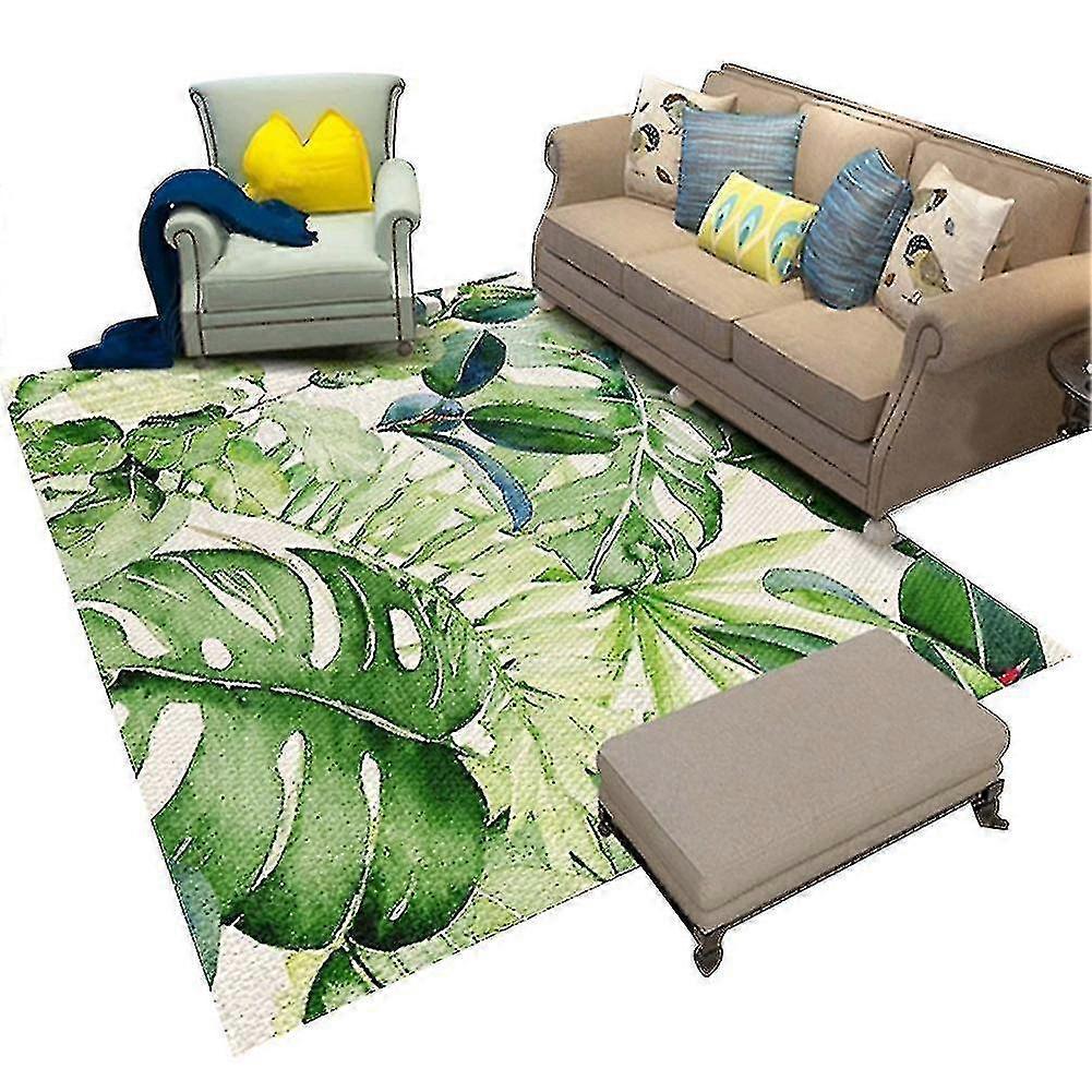 リビングルームの寝室のための正方形のクリスタルベルベットインクスタイルの印刷カーペット