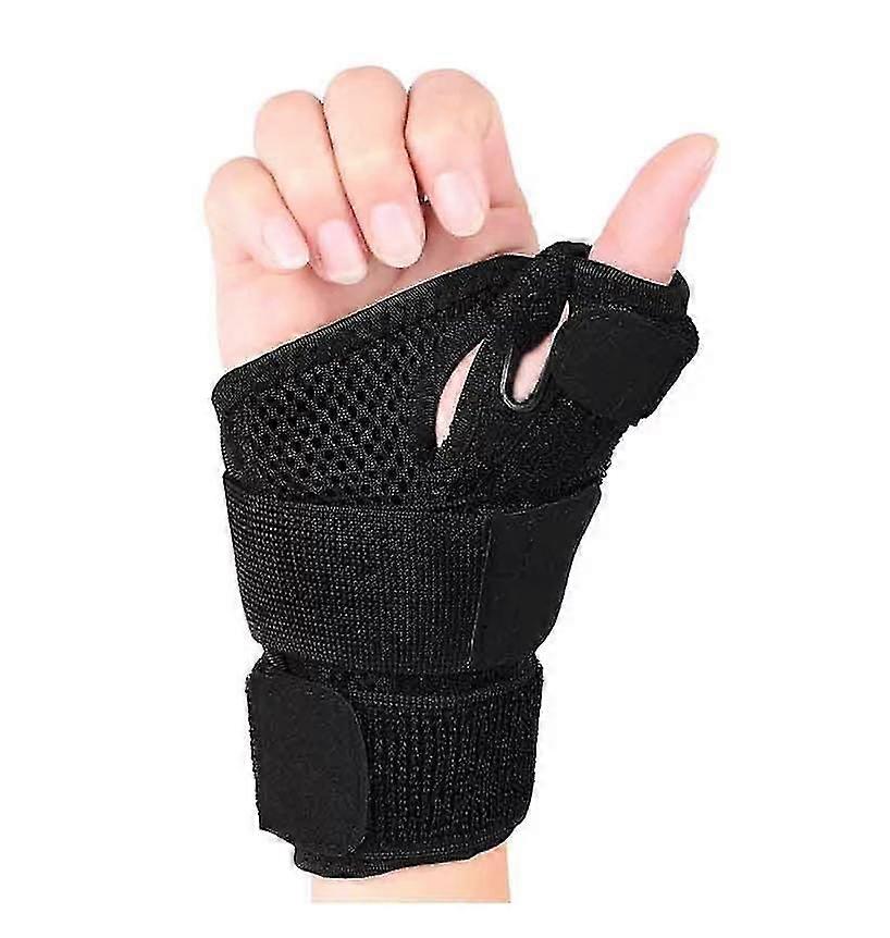 Adjust Wristband Wrist Hand Thumb Brace Wrist Support Finger Splint Splint Both Hands Stabilizer For Tendonitis Arthritis(1pc)