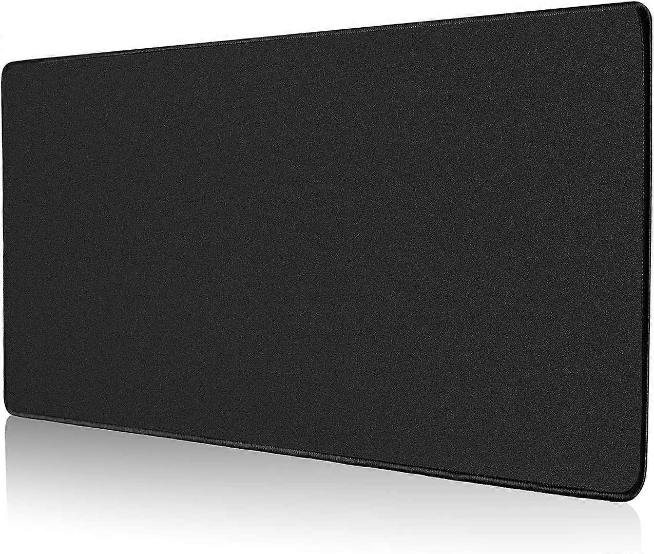 Large Gaming Mouse Pad with Non-Slip Rubber Base,Stitched Edge,Desk mat for Laptop,Computer & PC, Wristing Pad for Gamer,Office & Home,Classic Black 1