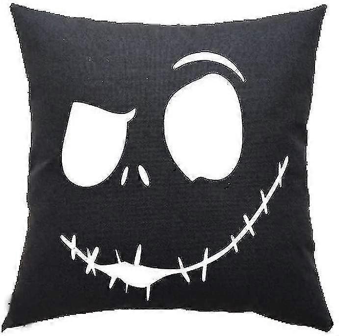 Christmas Nightmare Before Cotton Linen Square Throw Pillow Case Decorative