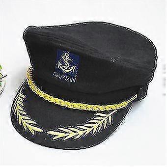 Yacht Boat Ship Sailor Captain Costume Hat Cap