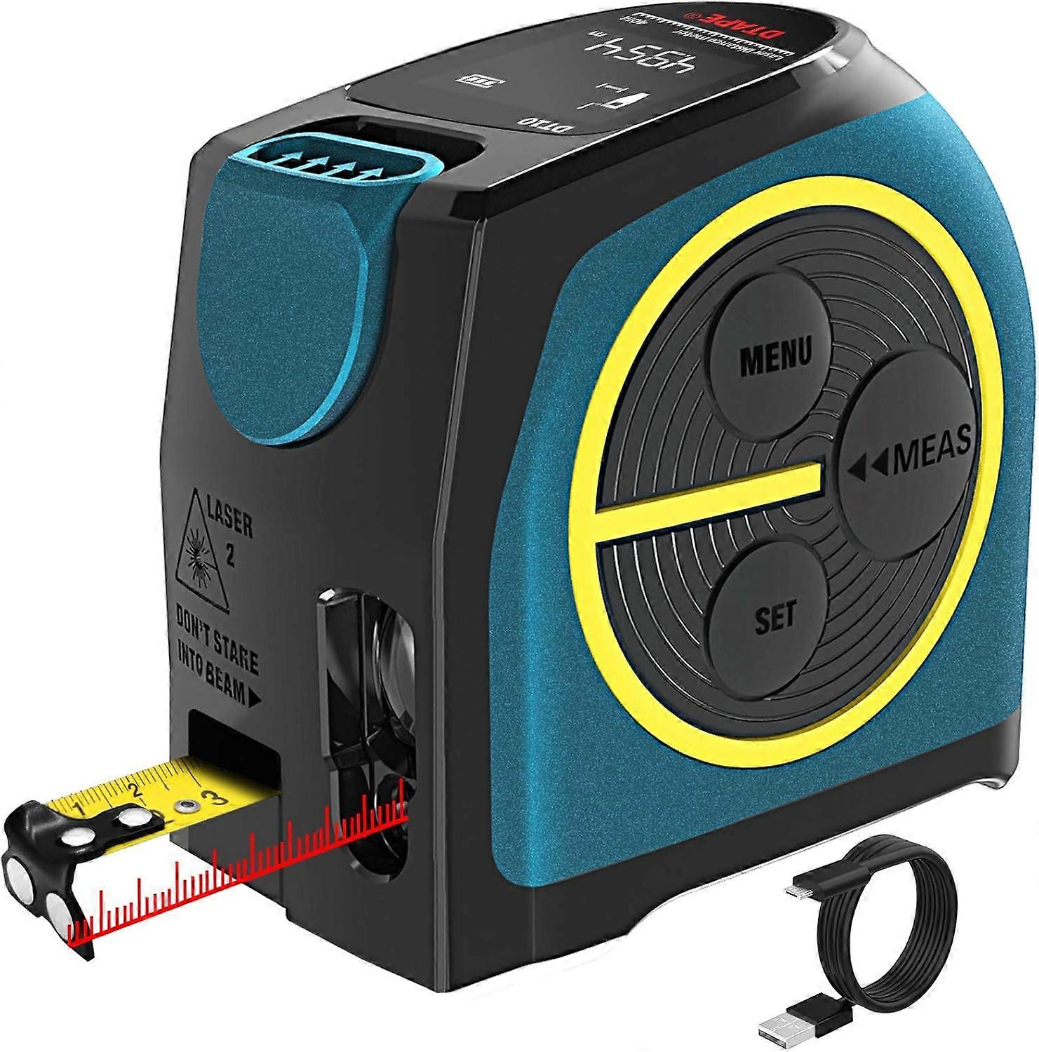 Digital Laser Distance Meter, Digital Laser Meter,Laser Tape Measure, Distance Between Laser Gauge And Tape Measure With Lcd Backlight