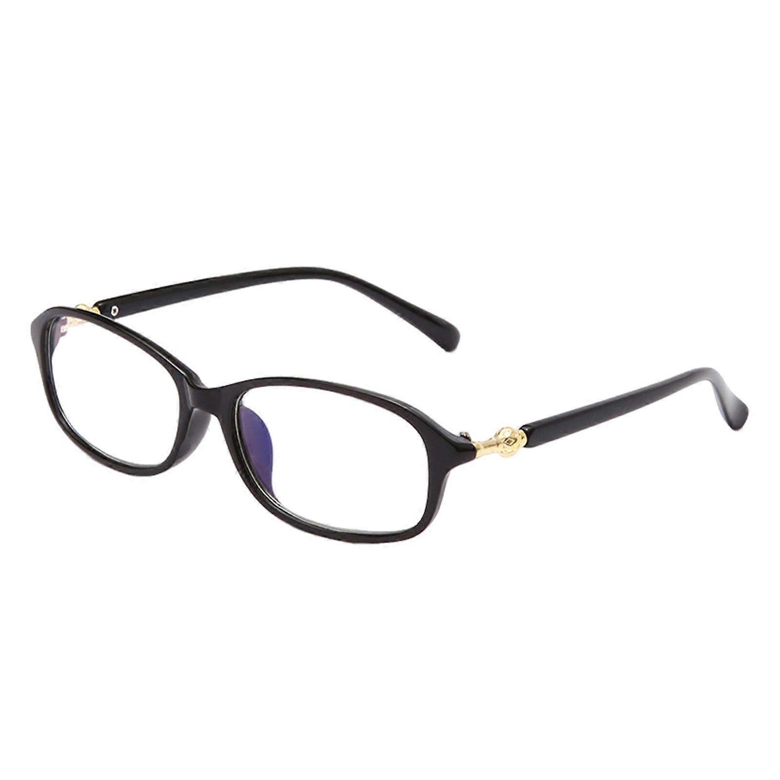 1 Pair Anti Blue Light Computer Glasses without Degree Blue Light Blocking PC Frame UV Protection Office Eyeglasses Eyewear