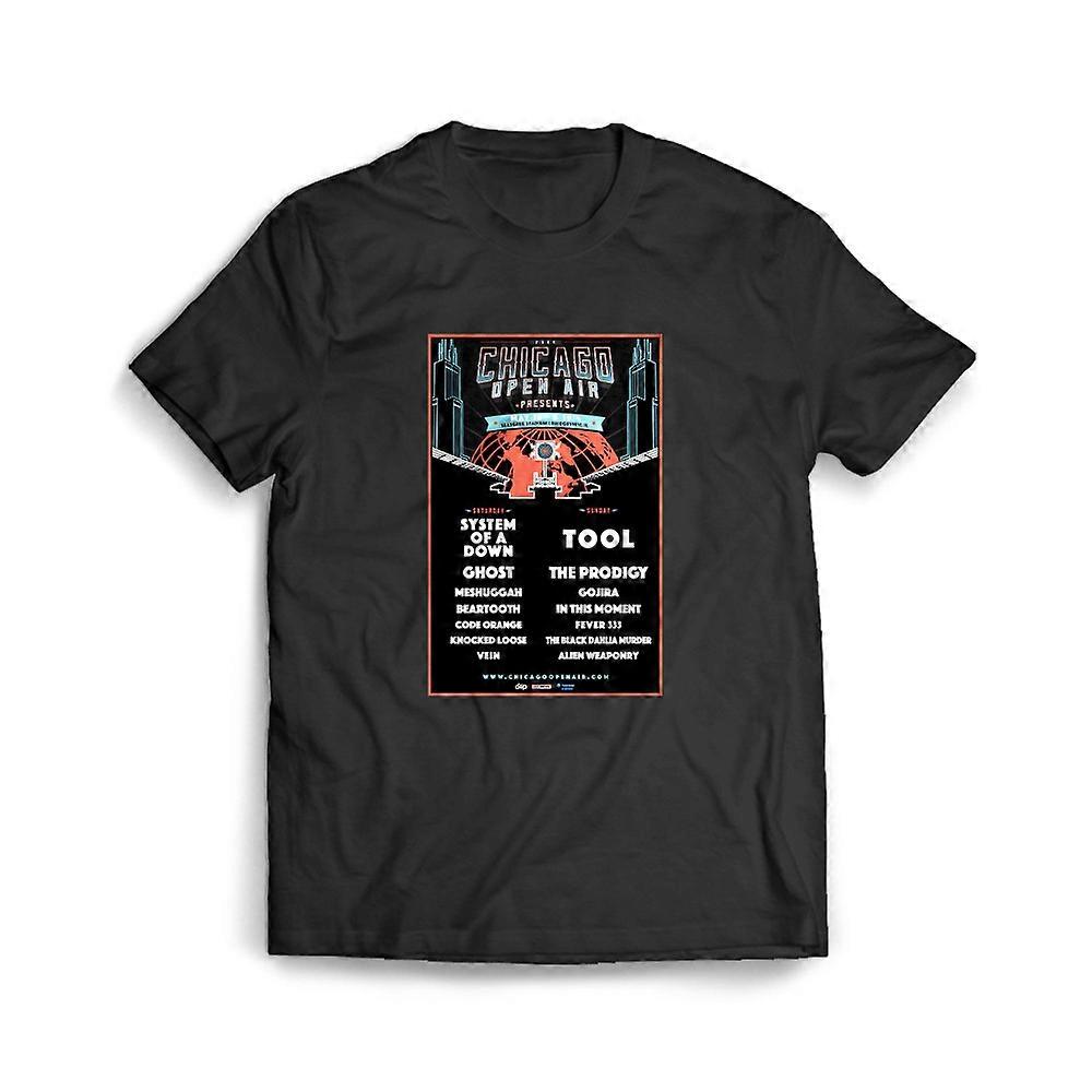 Chicago Open Air 2019 Concert Tour Mens T-Shirt Tee Fruugo FI