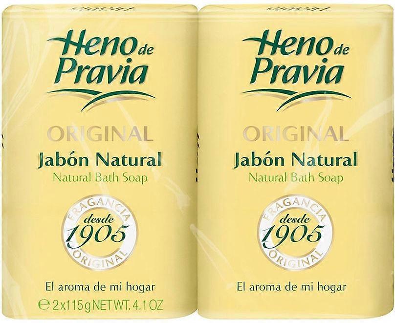 Heno de Pravia Original natural soap pack 2 x 115 g
