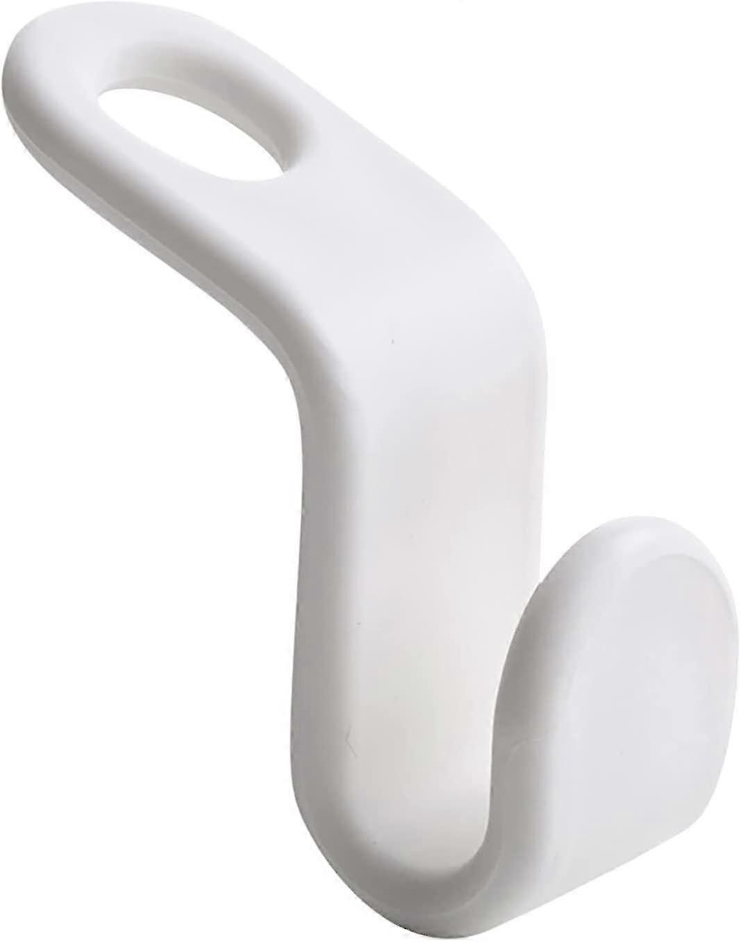 hook Storage Space Wardrobe Hanger, Multifunction Hook Plastic Hook Wardrobe Hanger, Space-saving Stack Hanger 20pcs (D-2)