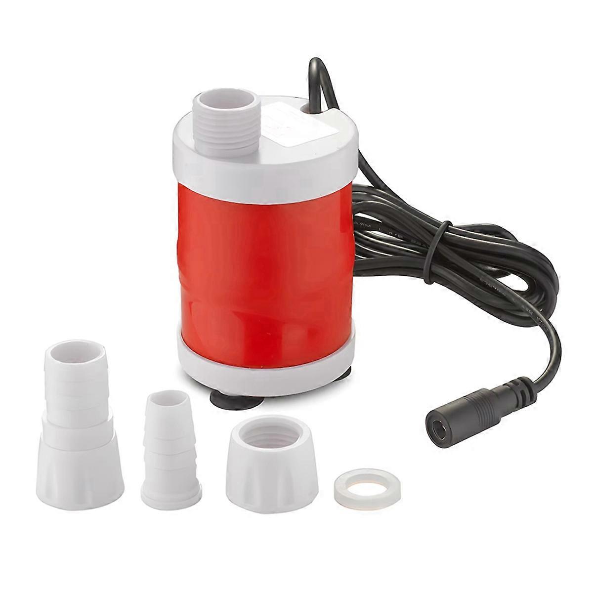 DC12V 20W Submersible Pump High Lift Fountain Pump High Flow Brushless DC Pump Suitable for Home Po